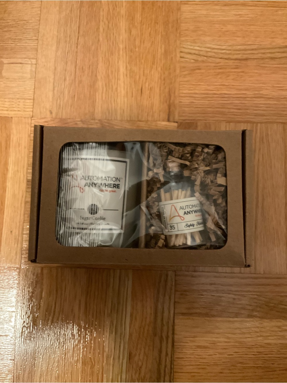 Branded Sugar Cookie Hand Poured  Candle Gift Set